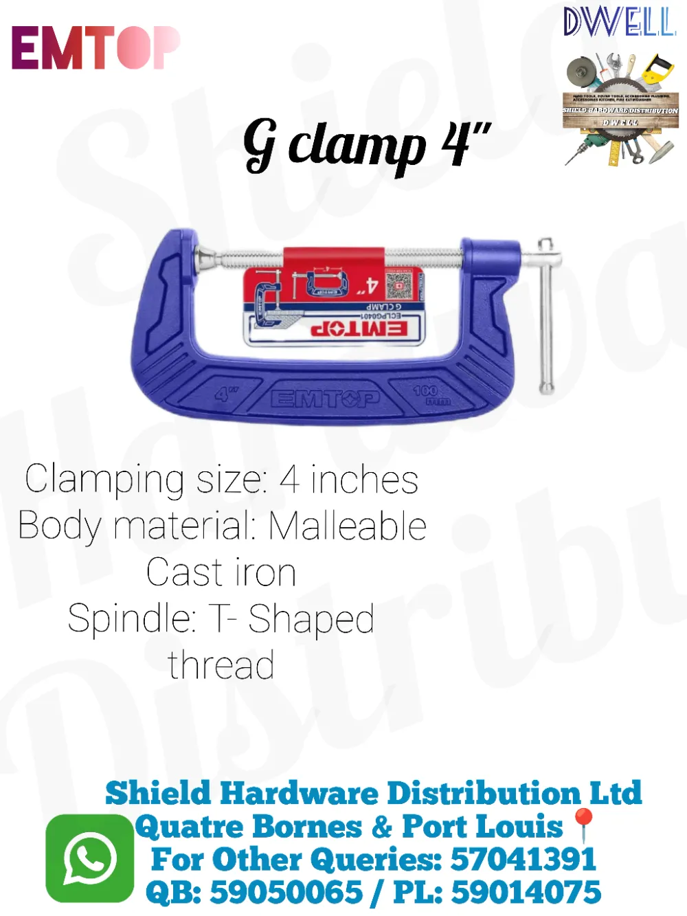 G Clamp 4"