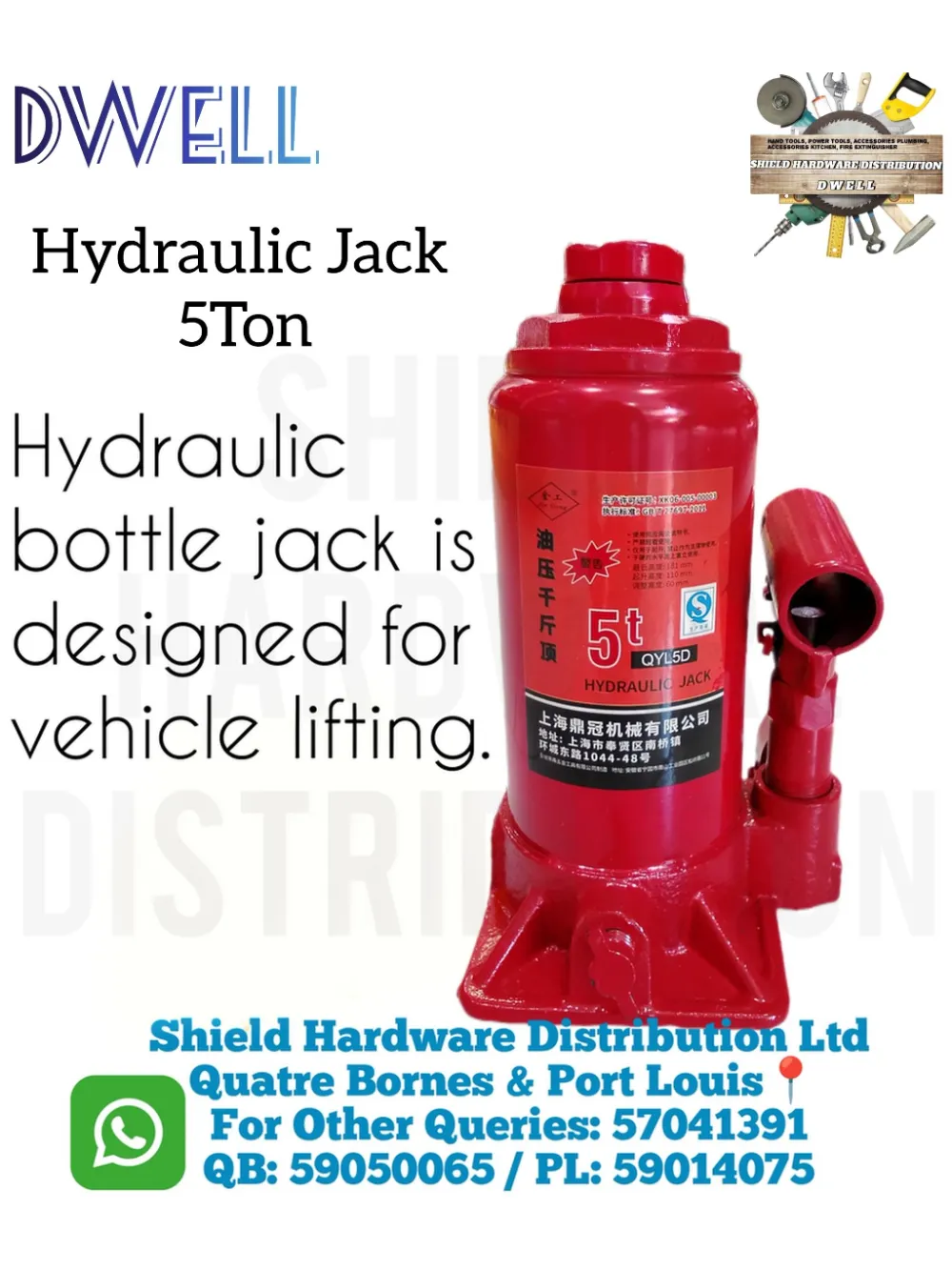 Hydraulic Jack 5Ton