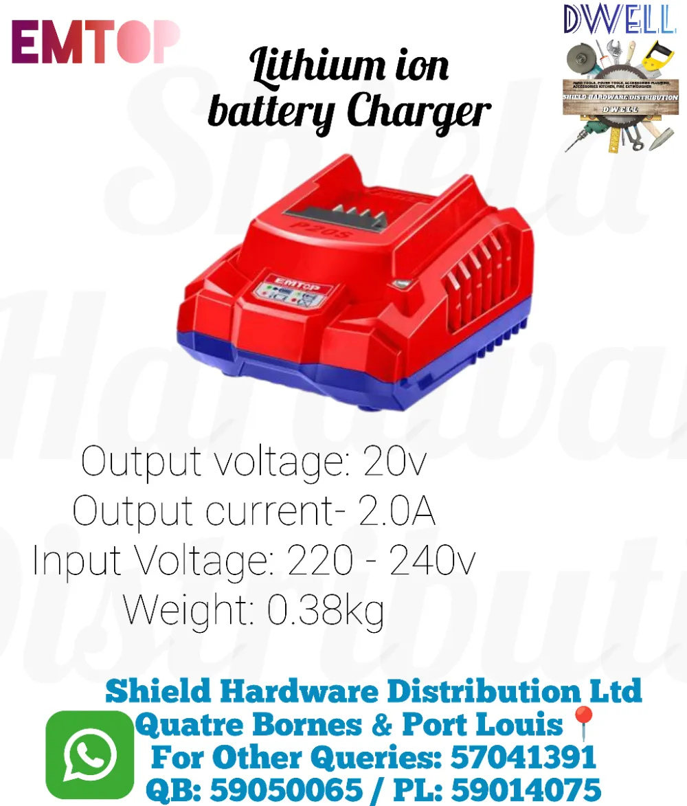 Lithium ion battery charger