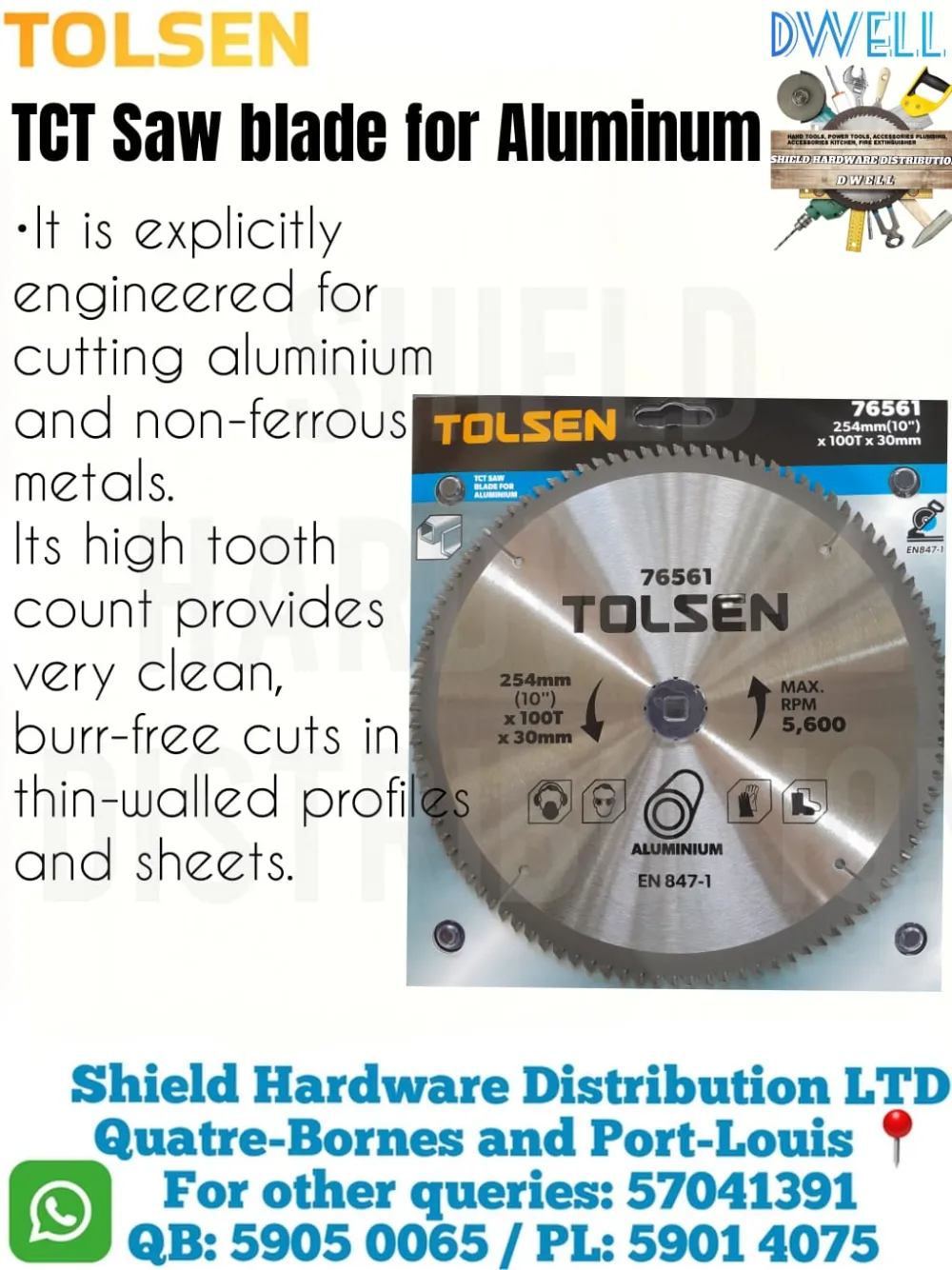 TCT Saw Blade For Aluminum